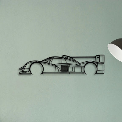 908 LMP1 2011 Classic Silhouette Metal Wall Art - Tinvibe