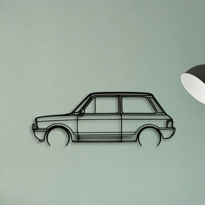 A112 1984 Classic Silhouette Metal Wall Art - Tinvibe