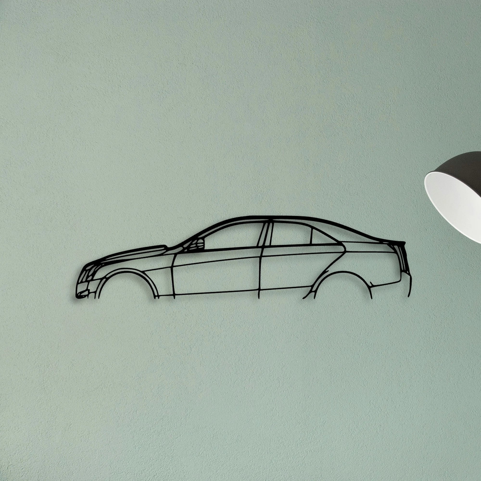A V Sport 2015 Classic Silhouette Metal Wall Art - Tinvibe