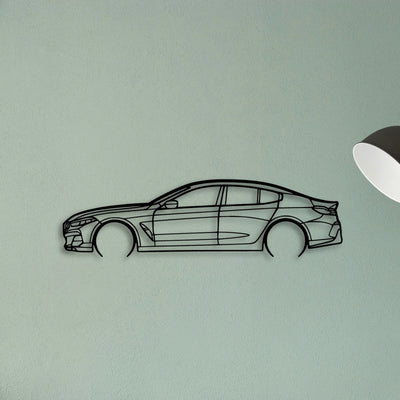 Alpina B8 Classic Silhouette Metal Wall Art - Tinvibe