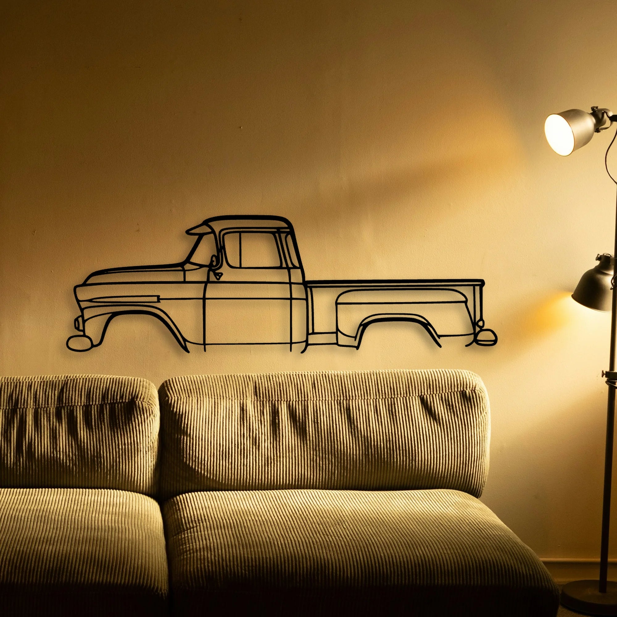Apache 31 Classic Silhouette Metal Wall Art - Tinvibe