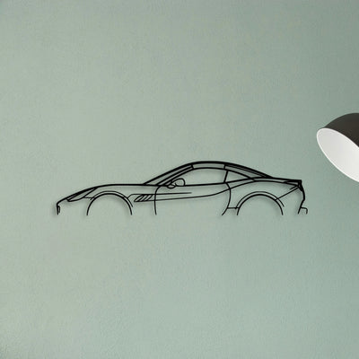 California 2010 Classic Silhouette Metal Wall Art - Tinvibe