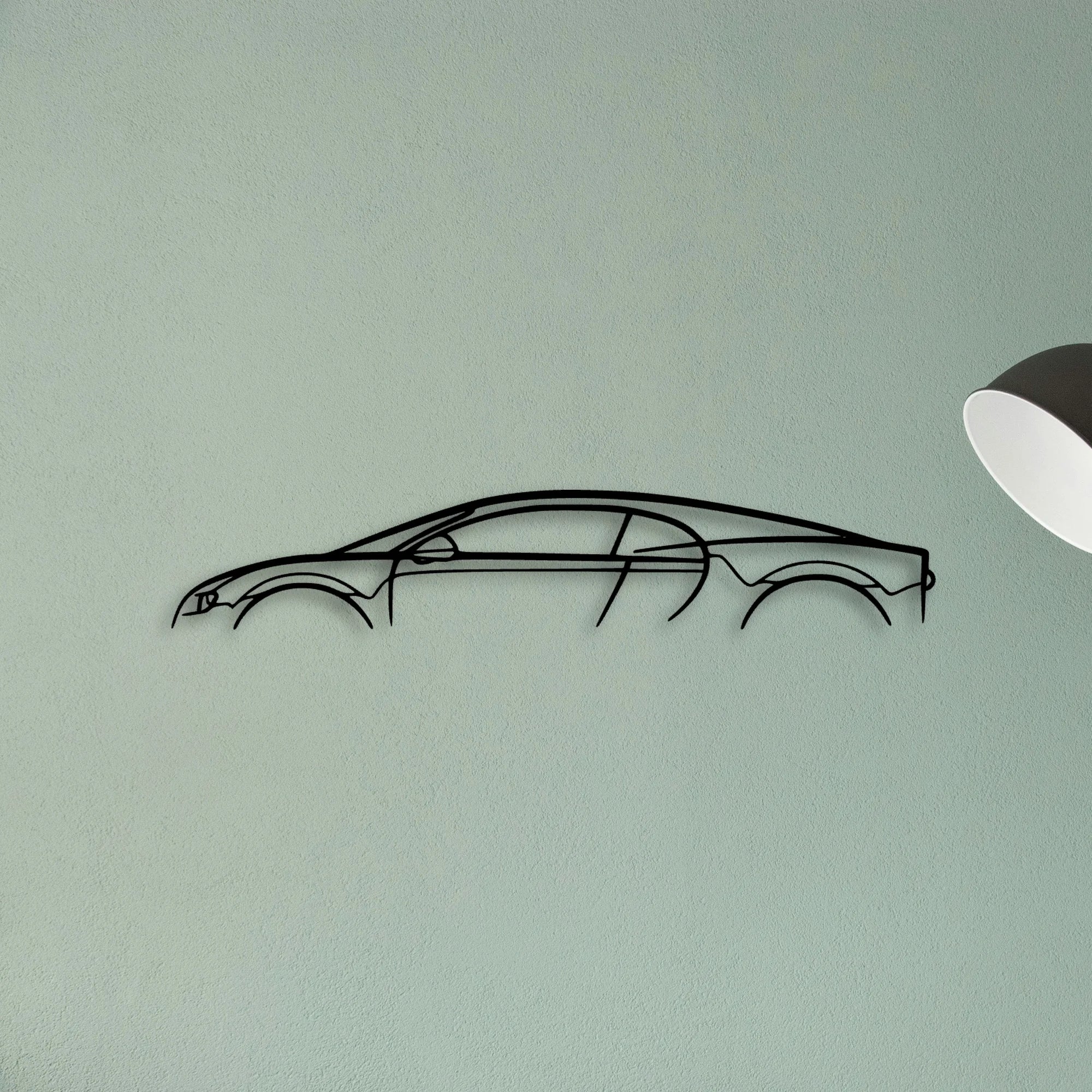 Chiron Classic Silhouette Metal Wall Art - Tinvibe