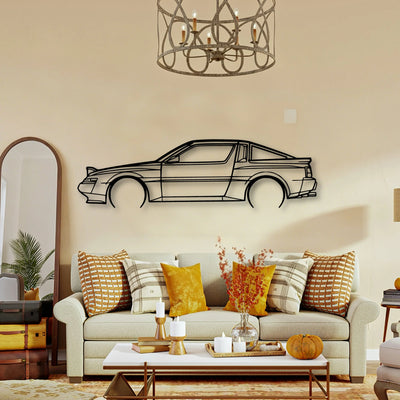 Conquest 1987 Classic Silhouette Metal Wall Art - Tinvibe