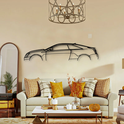 Ctsv Classic Silhouette Metal Wall Art - Tinvibe