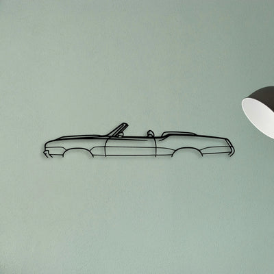 Cutlass Supreme Classic Silhouette Metal Wall Art - Tinvibe