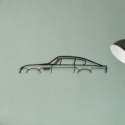 DB6 Classic Silhouette Metal Wall Art - Tinvibe