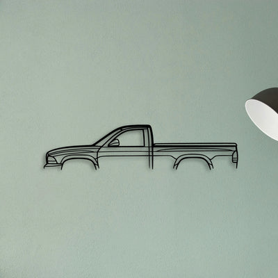 Dakota 2000 Classic Silhouette Metal Wall Art - Tinvibe