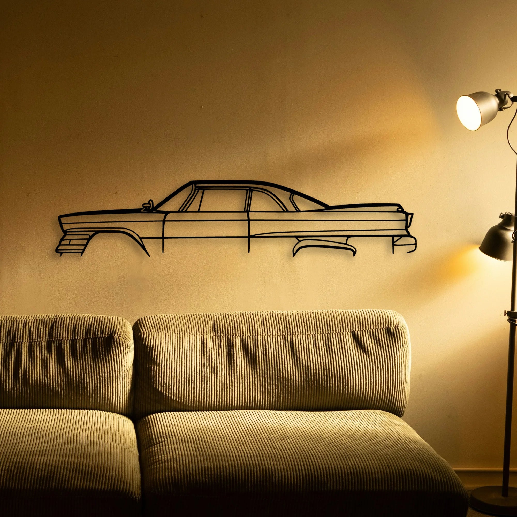 Dart Seneca Classic Silhouette Metal Wall Art - Tinvibe