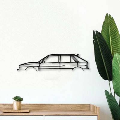 Delta 1992 Classic Silhouette Metal Wall Art - Tinvibe
