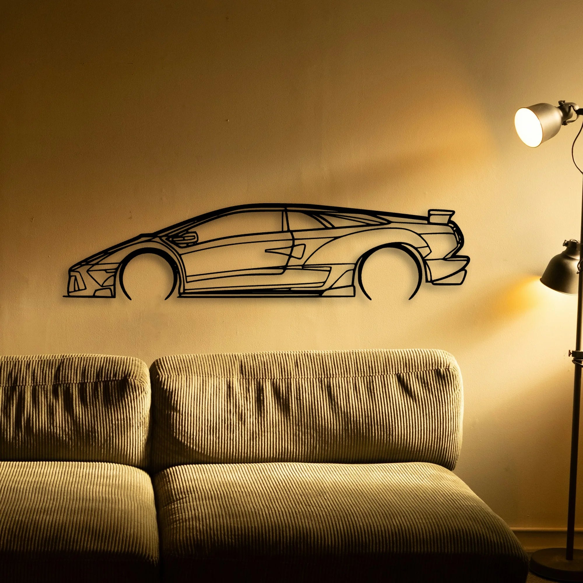 Diablo 6 0 Classic Silhouette Metal Wall Art - Tinvibe
