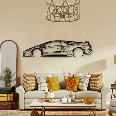 Diablo 6 0 Classic Silhouette Metal Wall Art - Tinvibe