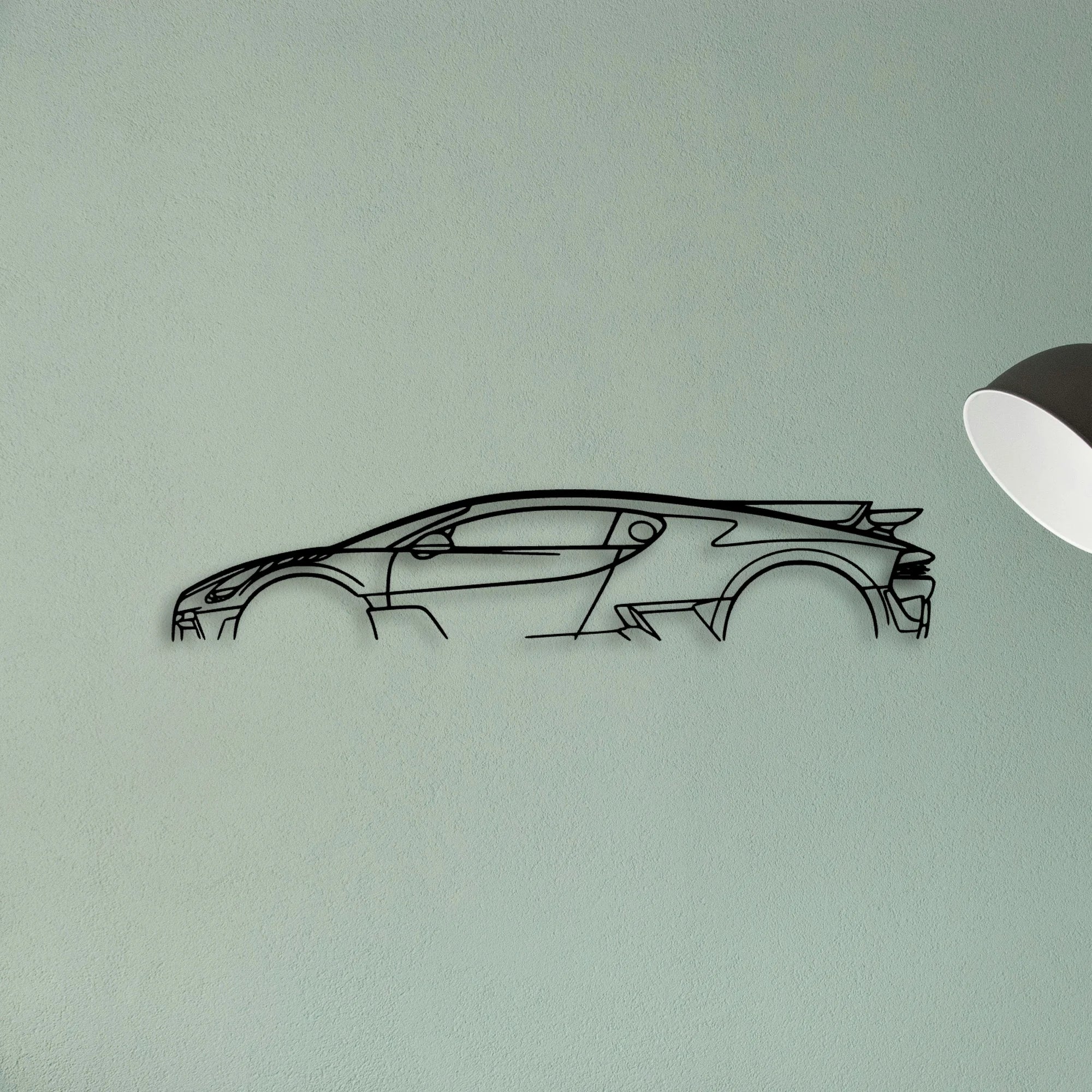 Divo Classic Silhouette Metal Wall Art - Tinvibe