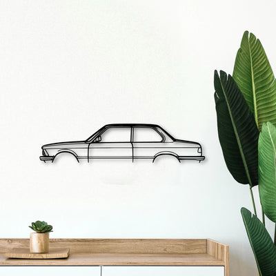 E21 1983 Classic Silhouette Metal Wall Art - Tinvibe