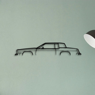 Eldo 1984 Classic Silhouette Metal Wall Art - Tinvibe