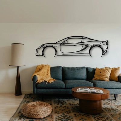 Elise 2006 Classic Silhouette Metal Wall Art - Tinvibe