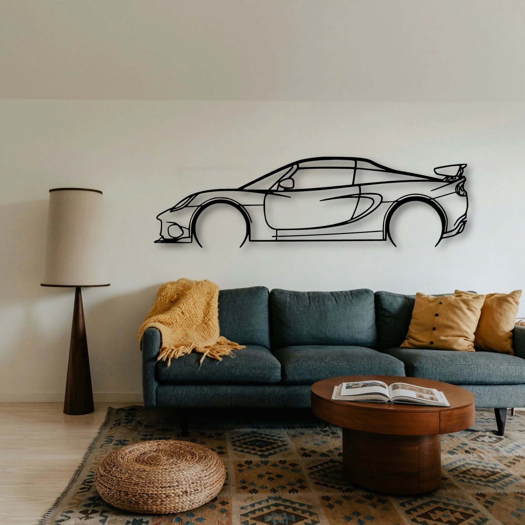 Elise CUP 250 2018 Classic Silhouette Metal Wall Art - Tinvibe