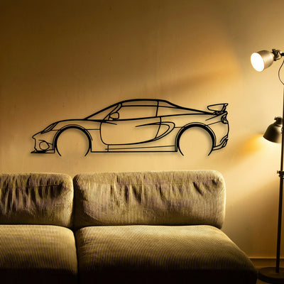 Elise CUP 250 2018 Classic Silhouette Metal Wall Art - Tinvibe