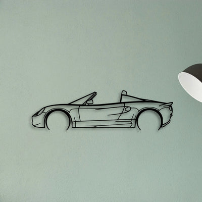 Elise S1 1999 Classic Silhouette Metal Wall Art - Tinvibe