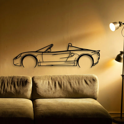 Elise S1 1999 Classic Silhouette Metal Wall Art - Tinvibe