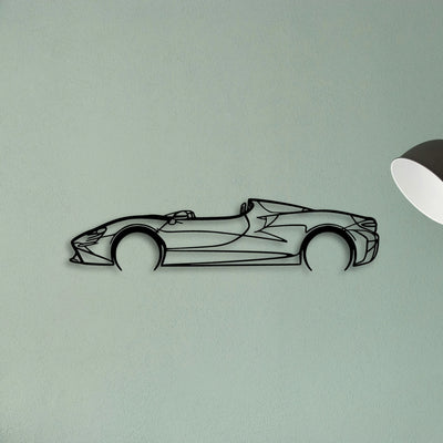 Elva 2022 Classic Silhouette Metal Wall Art - Tinvibe