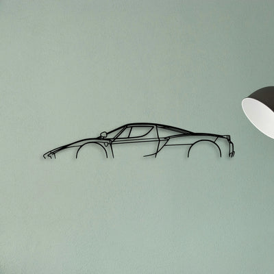 Enzo Classic Silhouette Metal Wall Art - Tinvibe