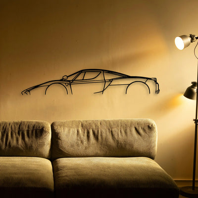 Enzo Classic Silhouette Metal Wall Art - Tinvibe