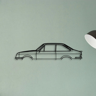 Escort MK2 RS1800 Classic Silhouette Metal Wall Art - Tinvibe