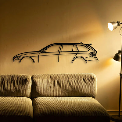 F31 2015 Classic Silhouette Metal Wall Art - Tinvibe