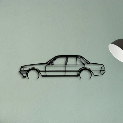 Fairmont 1981 Classic Silhouette Metal Wall Art - Tinvibe
