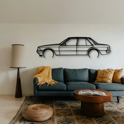 Fairmont 1981 Classic Silhouette Metal Wall Art - Tinvibe