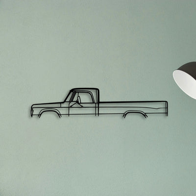Fargo 1969 Classic Silhouette Metal Wall Art - Tinvibe