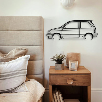 Festiva 1993 Classic Silhouette Metal Wall Art - Tinvibe