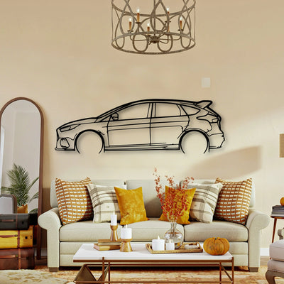 Focus RS 3 Classic Silhouette Metal Wall Art - Tinvibe