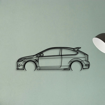 Focus RS LV Classic Silhouette Metal Wall Art - Tinvibe