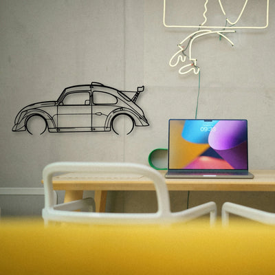FUN CUP Classic Silhouette Metal Wall Art - Tinvibe