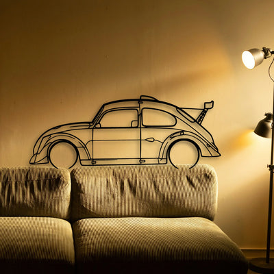 FUN CUP Classic Silhouette Metal Wall Art - Tinvibe