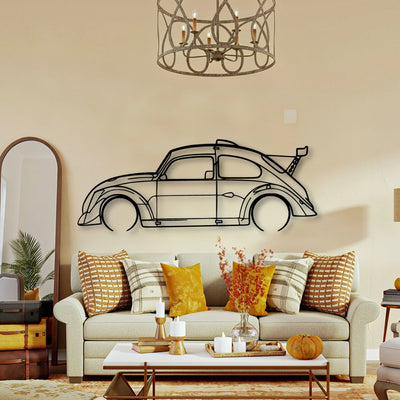FUN CUP Classic Silhouette Metal Wall Art - Tinvibe