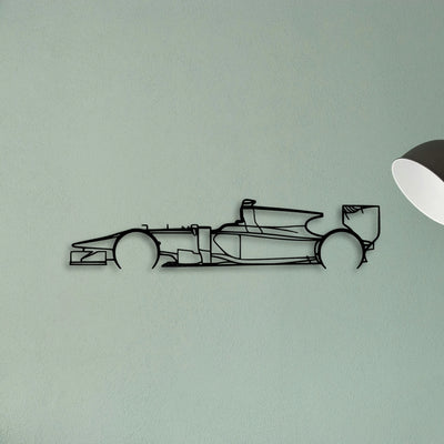 GP2 11 Classic Silhouette Metal Wall Art - Tinvibe