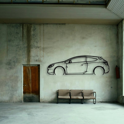 GTC 2013 Classic Silhouette Metal Wall Art - Tinvibe