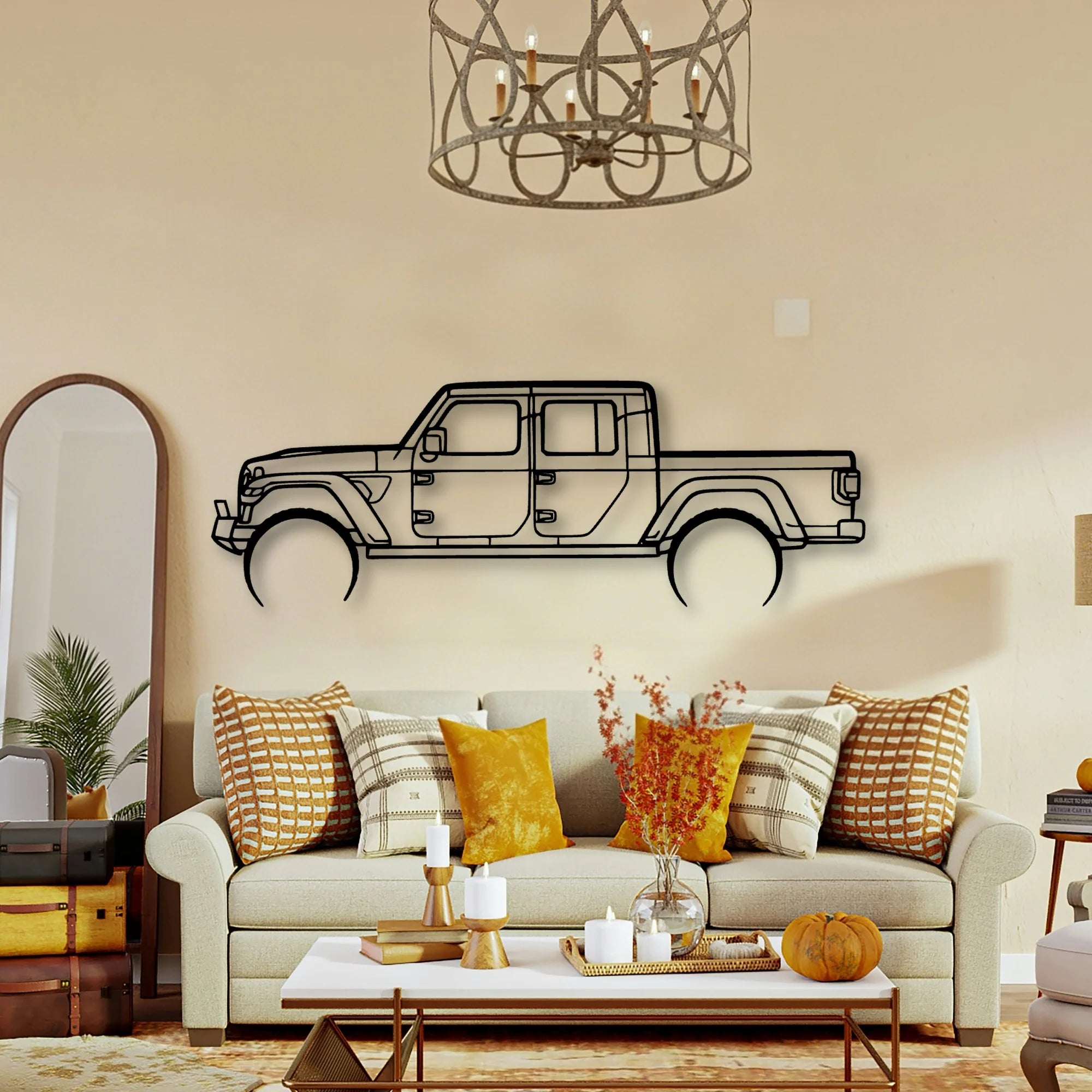 Gladiator 2 Classic Silhouette Metal Wall Art - Tinvibe