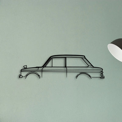 Hilman IMP 1966 Classic Silhouette Metal Wall Art - Tinvibe