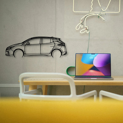 Leaf Nismo 2020 Classic Silhouette Metal Wall Art - Tinvibe