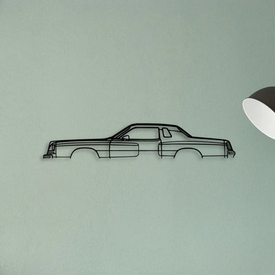 Magnum 1979 Classic Silhouette Metal Wall Art - Tinvibe