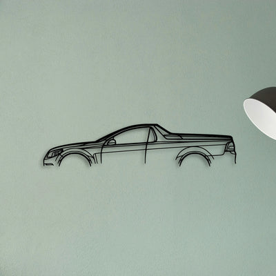 Maloo 2016 Classic Silhouette Metal Wall Art - Tinvibe