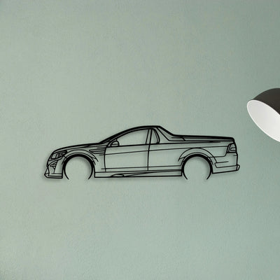 Maloo 2017 Classic Silhouette Metal Wall Art - Tinvibe