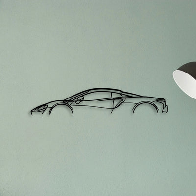 MCL Artura Classic Silhouette Metal Wall Art - Tinvibe