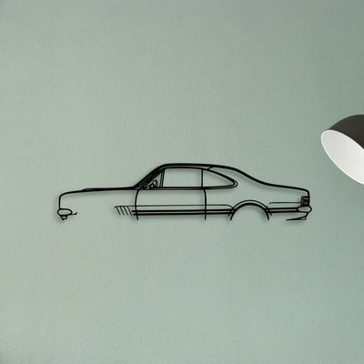 Monaro GTS 350 1969 Classic Silhouette Metal Wall Art - Tinvibe