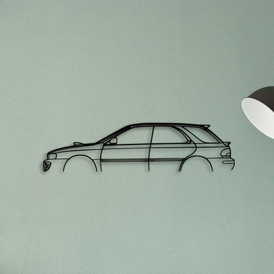Outback 2000 Classic Silhouette Metal Wall Art - Tinvibe