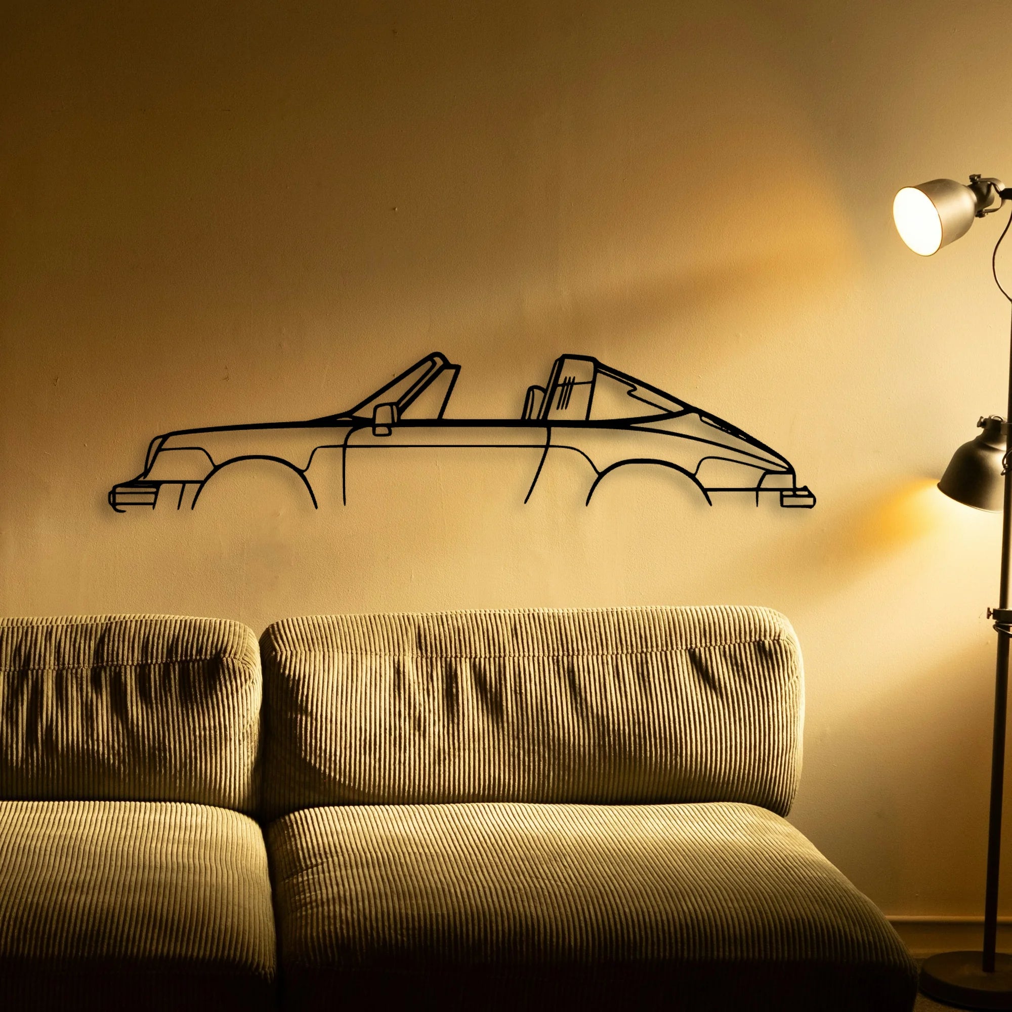 P Generation 2 Classic Silhouette Metal Wall Art - Tinvibe